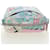PRADA Comic Print Shoulder Bag Leather White Silver - vista 6