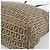 FENDI Zucchino Canvas Hand Bag Beige Silver - vista 10