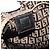 FENDI Zucchino Canvas Hand Bag Beige Silver - vista 15