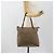 FENDI Zucchino Canvas Hand Bag Beige Silver - vista 22