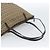 FENDI Zucchino Canvas Hand Bag Beige Silver - vista 7