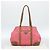 PRADA Tote Bag Leather Nylon Pink Silver - vista 12