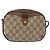 GUCCI GG Supreme Web Sherry Line Bag PVC Beige Gold 89 02 066 - vista 2