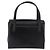 GUCCI Hand Bag Leather Black Gold - vista 3