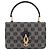 LOEWE Anagram Hand Bag PVC Gray Gold - vista 13