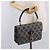 LOEWE Anagram Hand Bag PVC Gray Gold - vista 25