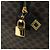 Céline CELINE Macadam Canvas Boston Bag PVC Leather Black Gold - vista 16