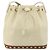 SAINT LAURENT Shoulder Bag Leather Ivory Gold - vista 2
