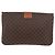 Céline CELINE Macadam Canvas Chain Shoulder Bag PVC Leather Brown Gold - vista 3