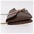 Céline CELINE Macadam Canvas Chain Shoulder Bag PVC Leather Brown Gold - vista 5