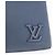 LOUIS VUITTON Takeoff Pouch Cowhide leather Blue Atlantic M82813 - vista 18