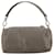 PRADA Hand pouch Satin Gray Silver - vista 3