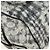 CHANEL Camelia 2.55 Chain Shoulder Bag Wool Tweed White Black CC - vista 12