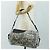 CHANEL Camelia 2.55 Chain Shoulder Bag Wool Tweed White Black CC - vista 28