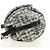 CHANEL Camelia 2.55 Chain Shoulder Bag Wool Tweed White Black CC - vista 4