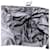 PRADA Plastic Chain Tote Bag Canvas Beige Silver - vista 18