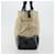 PRADA Plastic Chain Tote Bag Canvas Beige Silver - vista 5