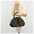 Christian Dior Trotter Canvas Double Saddle Hand Bag Black Silver - vista 23