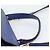 Céline CELINE Belt bag Hand Bag Leather 2way Blue Gold - vista 8