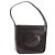 GUCCI Shoulder Bag Patent Leather Brown Silver 000 1046 0506