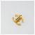 CHANEL Earring metal Gold Tone CC - vista 3