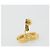 CHANEL Earring metal Gold Tone CC - vista 5