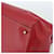 PRADA Hand Bag Leather Red Silver - vista 12
