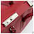 PRADA Hand Bag Leather Red Silver - vista 15