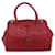 PRADA Hand Bag Leather Red Silver - vista 2