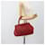 PRADA Hand Bag Leather Red Silver - vista 23