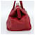 PRADA Hand Bag Leather Red Silver - vista 4