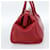 PRADA Hand Bag Leather Red Silver - vista 5