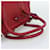 PRADA Hand Bag Leather Red Silver - vista 7