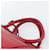 PRADA Hand Bag Leather Red Silver - vista 8