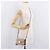 PRADA Shoulder Bag Saffiano leather Beige Silver - vista 26