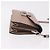 PRADA Shoulder Bag Saffiano leather Beige Silver - vista 3