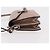 PRADA Shoulder Bag Saffiano leather Beige Silver - vista 4