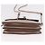 PRADA Shoulder Bag Saffiano leather Beige Silver - vista 5