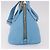 Miu Miu Hand Bag Leather 2way Light Blue Gold - vista 4