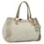 PRADA Tote Bag Leather 2way Beige