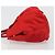 PRADA Ribbon Hand Bag Nylon Red Gold - vista 4