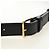 Céline CELINE Triomphe Medium Messenger Bag Shoulder Bag PVC Black Gold - vista 8