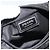 Borsa a tracolla PRADA in nylon nero e argento, autentica BA13615A - vista 17