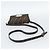 FENDI Zucca Canvas Shoulder Bag Black Brown Silver - vista 7