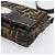 FENDI Zucca Canvas Shoulder Bag Black Brown Silver - vista 9