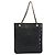 CHANEL Chain Tote Bag Lamb Skin Black Gold CC - vista 2
