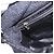 FENDI Mamma Baguette Shoulder Bag Wool Navy Silver - vista 23