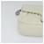 PRADA Gathered Chain Shoulder Bag Leather White Silver - vista 15