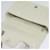 PRADA Gathered Chain Shoulder Bag Leather White Silver - vista 18