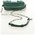 Maison Martin Margiela Maison Margiela Chain Shoulder Bag Leather Green Silver - vista 7